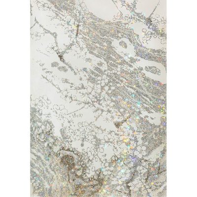 ARTIFICIAL LANDSCAPE–Crystal Maewha 116.8 x 80.3cm Mixed media & Swarovski’s cut crystals on canvas 2014