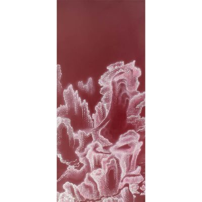 ARTIFICIAL LANDSCAPE–Utopia 3 70.0 x 160.0cm Mixed media & Swarovski’s cut crystals on canvas 2011