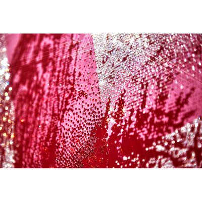 ARTIFICIAL LANDSCAPE–Iridescence 2 (Detail) 140.0 x 280.0cm Mixed media & Swarovski’s cut crystals on canvas 2015